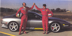 Csaba Csera and Dullio Truffo, drivers of 550 WSR, 1998
